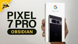 Google Pixel 7 Pro Obsidian - Unboxing & First Review!