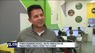 theCoderSchool in Plymouth teaches kids how to code