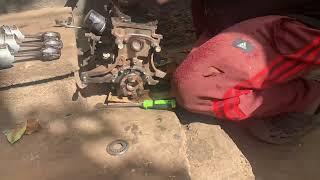 Toyota 5EFE engine overhaul