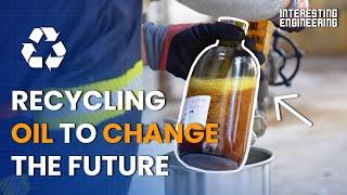 How to Recycle Lubricating Oil to Produce Base Oil