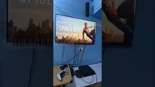 PlayStation 4 slim Setup & Gameplay #playstation #ps4 #wwe #spiderman #gameplay #wwe2k22 #5rubagamer