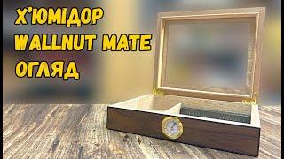 Х'юмідор для 15-20 сигар Walnut Matte | Відеоогляд | Embargo Shop