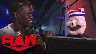 R-Truth meets Huskus the Pig Boy: Raw, Dec. 14, 2020