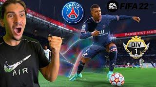 FIFA 22 DEVENIR PRO ON SIGNE ENFIN AU PSG ?