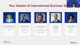 Master of International Business (MIB)