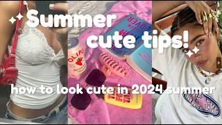 How to Look Cute in Summer 2024: Fashion, Makeup & Nail Trends️