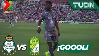 ¡GOLAZO! Mendoza a puro poder | Santos 0-1 León | Liga Mx - CL2025 J11 | TUDN