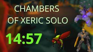 14:57 Ironman Solo Chambers of Xeric Speedrun OSRS (OLD)