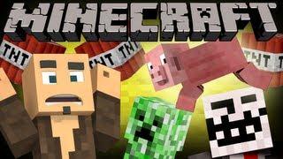 Trolling in Minecraft - Flying Mobs