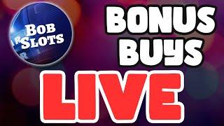 LIVE BONUS BUY SESSION - SUBSCRIBE TO BOB SLOTS AND BOB SLOTS XTRA!! - Tom's Online Slot Stream