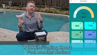 EASY WAY TO WATCH YOUR POOL CHEMICALS - RYAKKA Floating Smart Pool Monitor Review