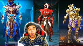 Ocean Archlord X Suit vs Blood RAVEN X-Suit vs PHARAOH X-Suit | BEST Moments in PUBG Mobile