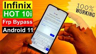 Infinix Hot 10i (X659B) Frp Bypass Android 11 New Method 100% Working || YouGtech