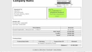 How to pay invoices in WHMCS - WHMCS Tutorial presented by KVCHosting.com