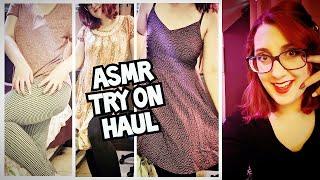 Fabric Scratching ~ ASMR My First Try-On Haul ~ Leggings Scratching ~ Clothes & Outfits