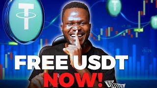 I Just Got Paid $6.144 Free USDT on this secret website On My Phone | This Is Easy