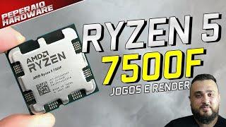 Review RYZEN 5 7500F, a porta de entrada ideal para o AM5! Desempenho de 5700x3D, custando menos