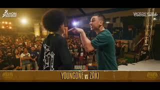 Zaki vs Young One ( Full 3 Rounds Battle )