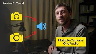 How to sync multiple video's with audio | Premiere Pro 2024