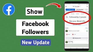 How to Show Followers on Facebook 2024 | Facebook Followers Settings 2024