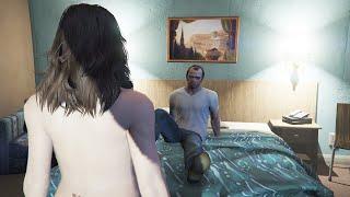 What AMANDA And TREVOR do in The Motel Room in GTA 5 (funny)