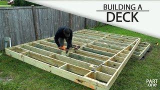 Building A Ground Level DECK - (Part 1)