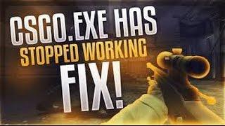 HOW TO FIX CS:GO EXE STOPPED WORKING!.