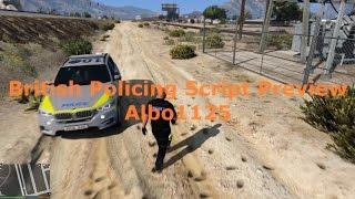 LSPDFR Modifications - British Policing Script (preview) - Albo1125