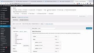 how to show woocommerce product categories in your wordpress menu