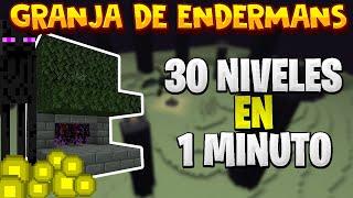 GRANJA DE ENDERMANS/EXPERIENCIA - MINECRAFT 1.19.2/1.18/1.17/1.16.5/1.16.4/1.15 - FÁCIL Y EFICIENTE