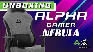 Unboxing ALPHA GAMER NEBULA SERIES Cadeira Gaming