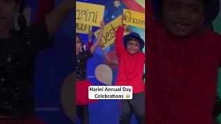 Harini Annual Day Celebrations ||#ytshorts #shorts#harinipapa #cutiepie #mahishivan #tamadamedia