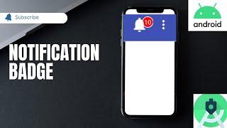 How to create Notification badge  in Android | Android Studio | Beginners Tutorial
