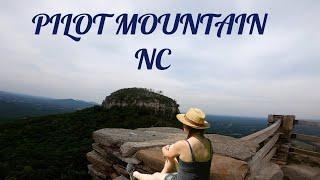 Pilot Mountain State Park NC - Hiking To The Top Of Pilot MNT/ Three Amazing Trails To Explore.