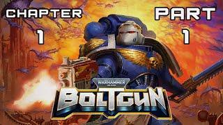 Warhammer 40K: Boltgun Walkthrough: Part 1 - Chapter 1 [HARD] (No Commentary)