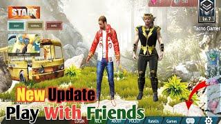 How To Play With Friends In Free Survival Fire Battleground 2022 Friends Ke Shath Kese Khele #Shorts