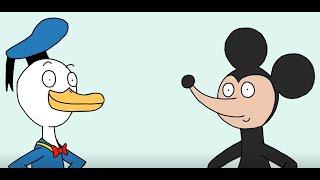 Stretch the hell out of Mickey and Donald! (fananimation).