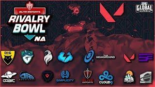 $5000 Valorant NA Tournament - Rivalry Bowl || Elite Esports || Global Esports