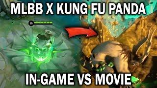 MLBB x KUNG FU PANDA / INGAME VS MOVIE REFERENCE - Mobile Legends