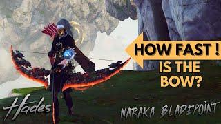 How fast is the BOW in Naraka Bladepoint ? #narakabladepoint