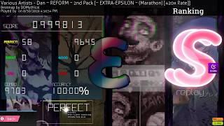 [osu!mania 4K] Epsilon Dan x630 | SS 999.8K