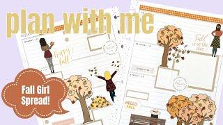 Plan With Me | Patreon Exclusive Stickers | Horizontal Happy Planner Custom Spread for Jennie