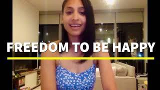 APEKSHA AGARWAL | FREEDOM TO BE HAPPY