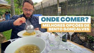 Bento Gonçalves - Onde Comer e O que fazer em Caminhos de Pedra