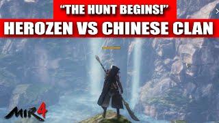 Mir4 - Herozen vs Chinese Clan (Ferrari) | The Hunt Begins | Go Down Swinging - NEFFEX