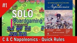 Commands & Colors: Napoleonics - Quick Rules!