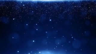 Particles Blue Bokeh Dust Abstract light motion titles cinematic background