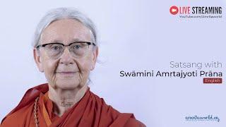 April 22 - Virtual Satsang in English with Swamini Amritajyoti Prana