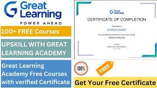 Free Courses in 2023 I Online Degree Courses by Great Learning  #freecourse #freeonlinecourses