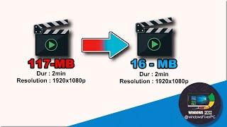 Compress Videos Without Quality Loss | 2min 